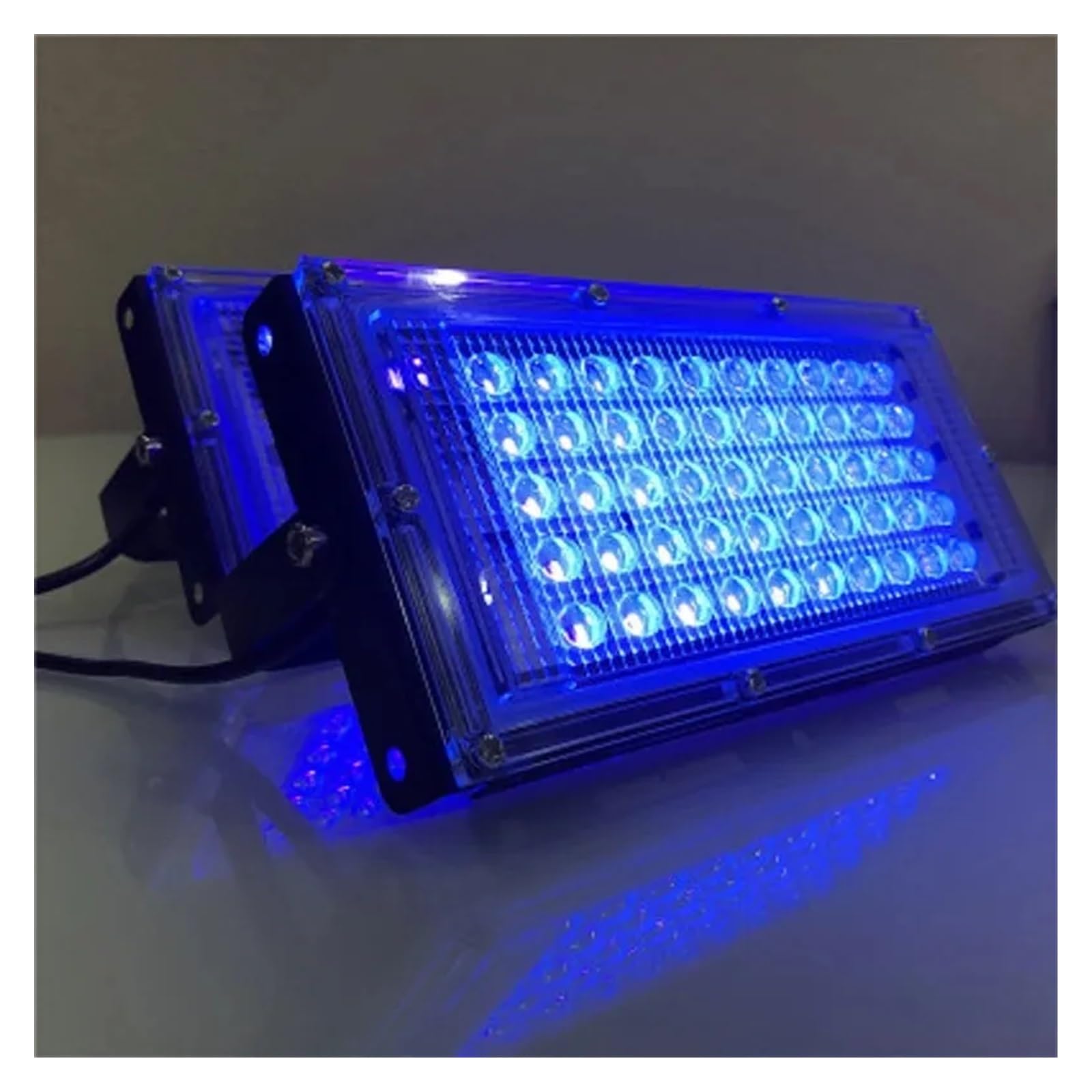 Lampada UV per Resina Lampada LED UV ultravioletta Luce nera 50W 395nm portatile for polimerizzazione colla senza ombre for colloidale a spruzzo