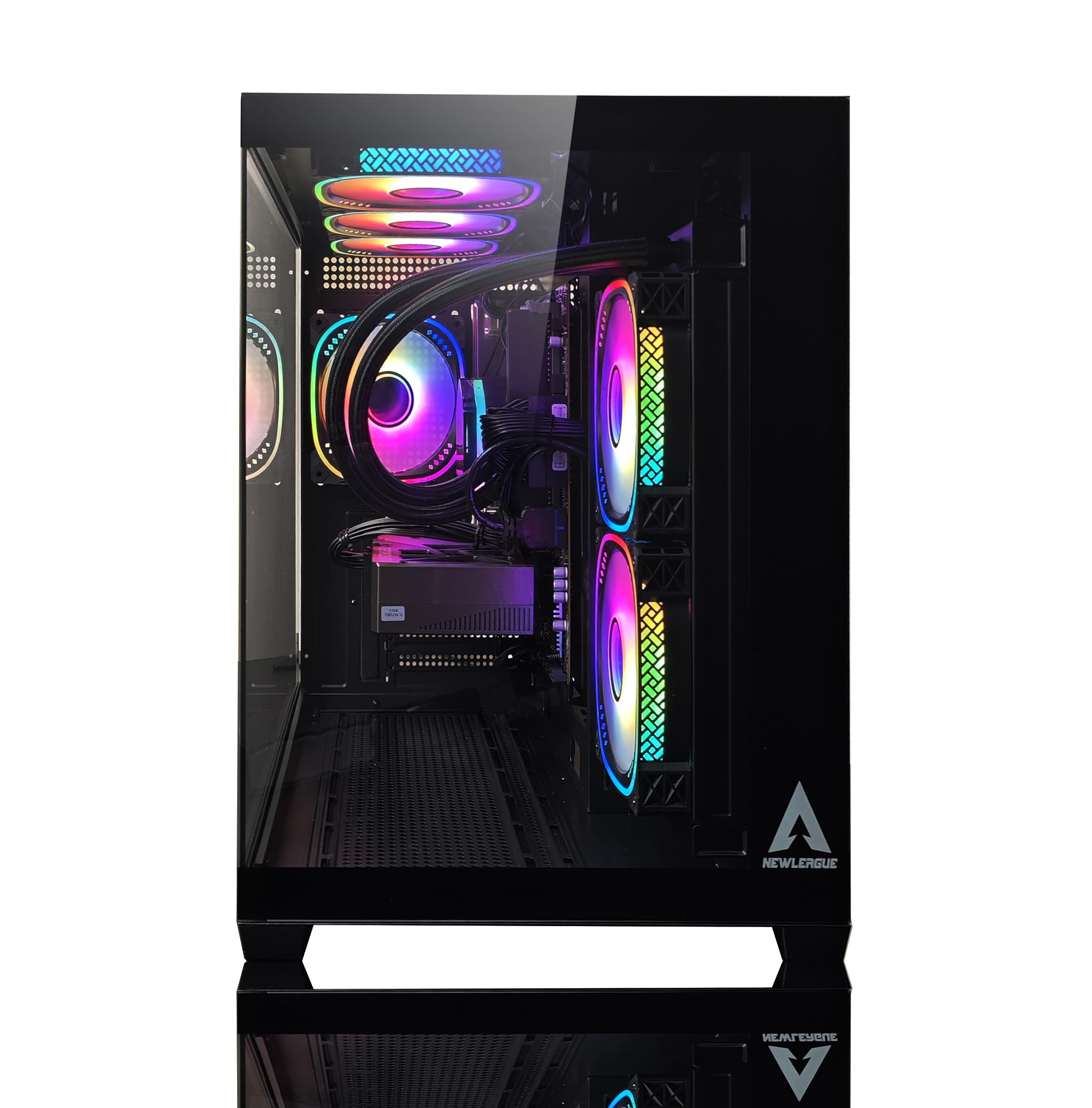 Amazon.co.jp: NEWLEAGUE ゲーミングPC Ryzen 7 9800X3D / RTX 5070