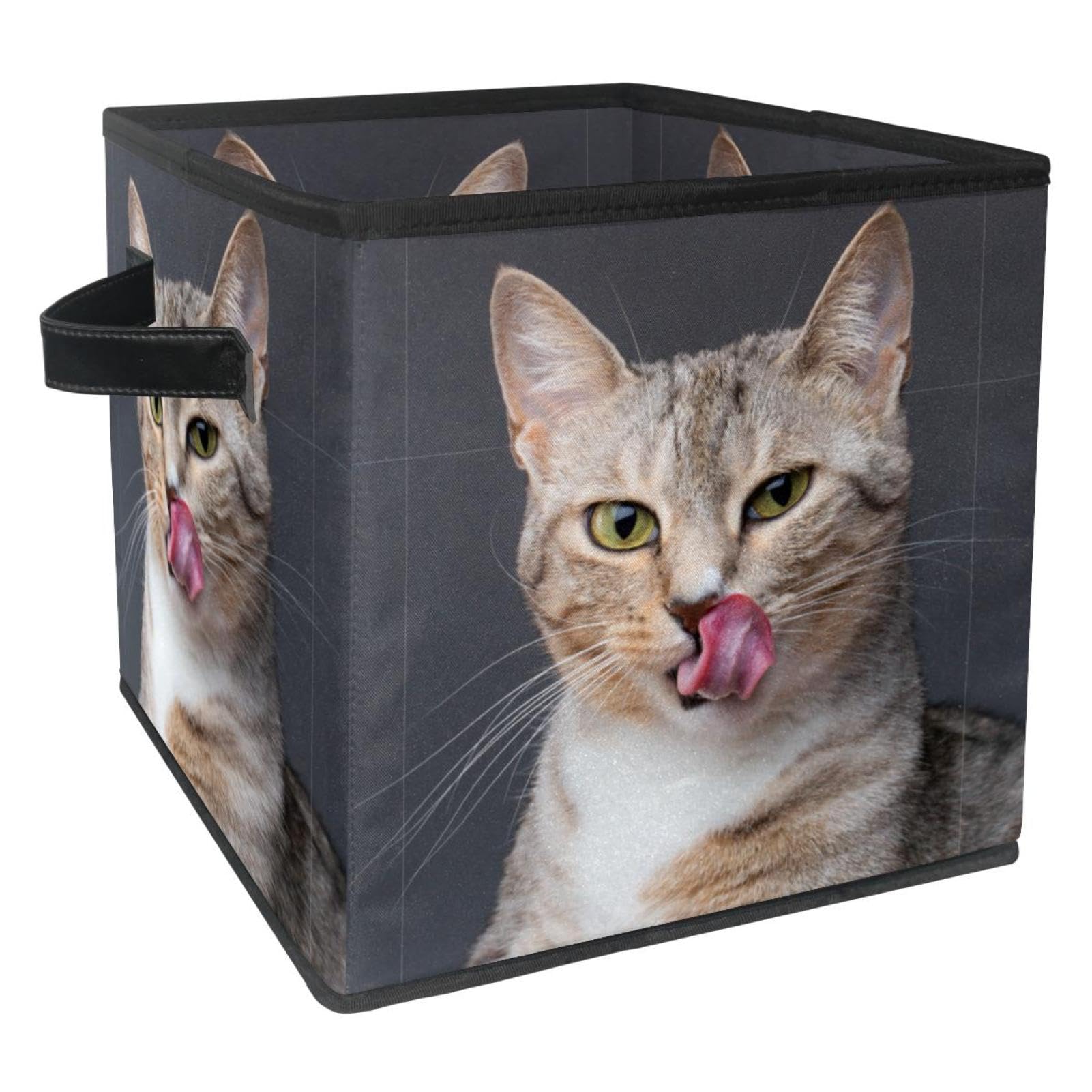 Organiseur placard cube de rangement pliable en tissu pour livre et jouet bébé