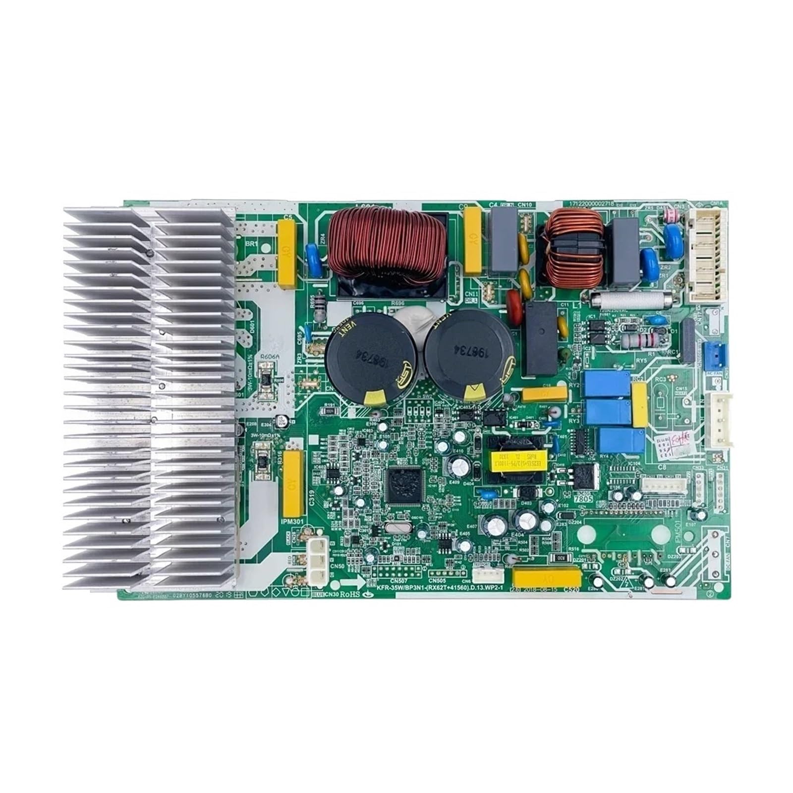 X Psblty For Ac Fan Kfr-35W/Bp3n1-(Rx62t+41560).D.13.wp2-1 Circuit Pcb 17122000002718 Control Board，Compatible For Midea， Air Conditioner Circuit Board