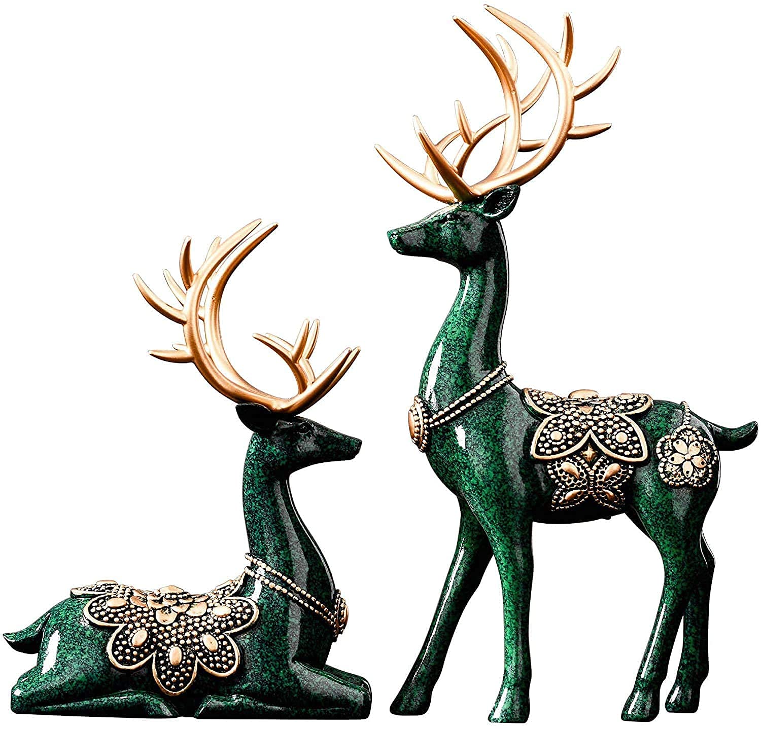 Statues pour décoration d'intérieur de salon afin de meubler une étagère vide