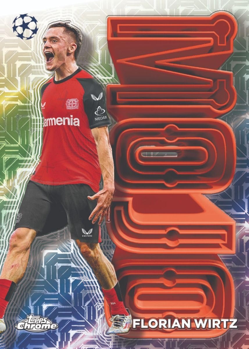 UEFA 2024/25 Topps Club Competitions Value Box | 7 Packs