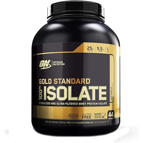 Optimum Nutrition Gold Standard 100% Isolate 3 LB Tub 2019 Edition