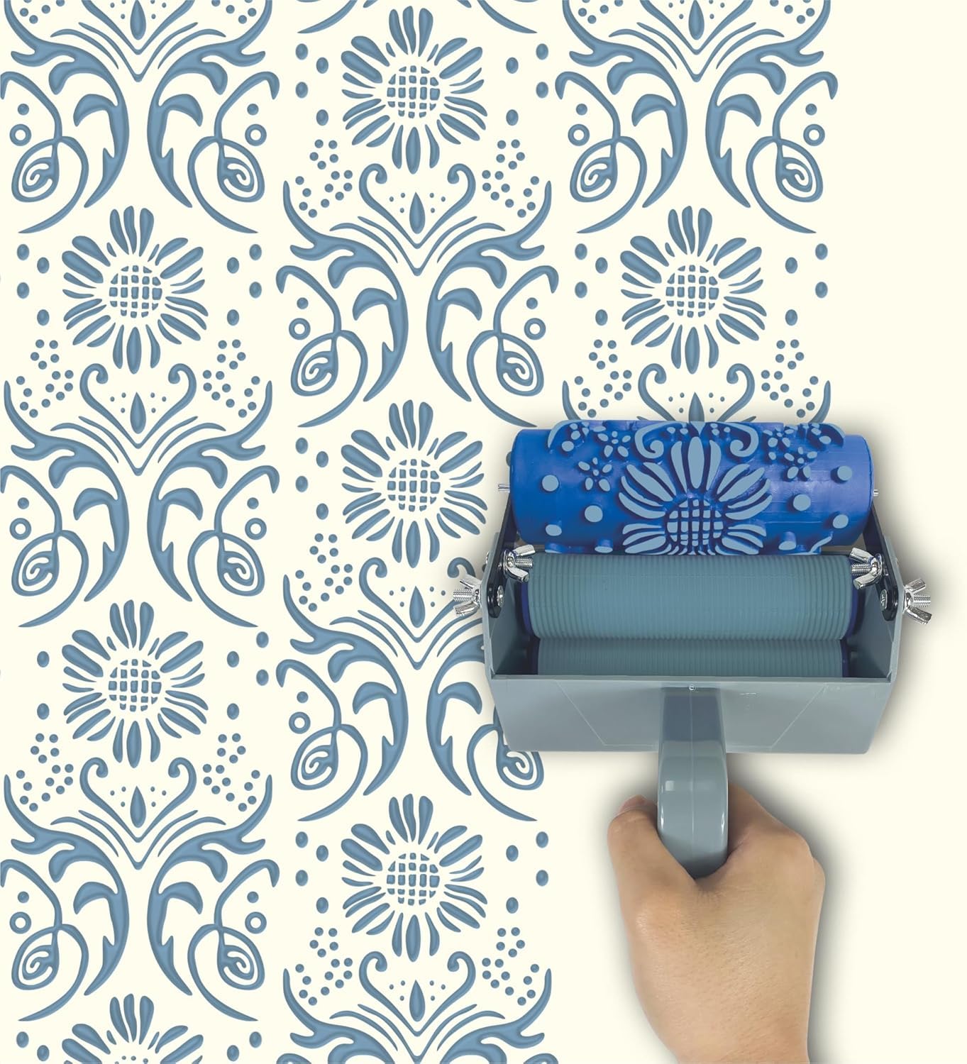 Rullo per pittura a macchina per 5 pollici Spazzola a rullo verde Decorazione della parete della casa dello strumento fai da te