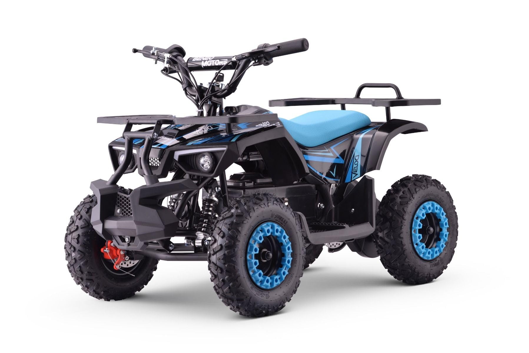 ATV - Mini Quad para niños Veloci Azul - 800 W 36 V a partir de 3 años
