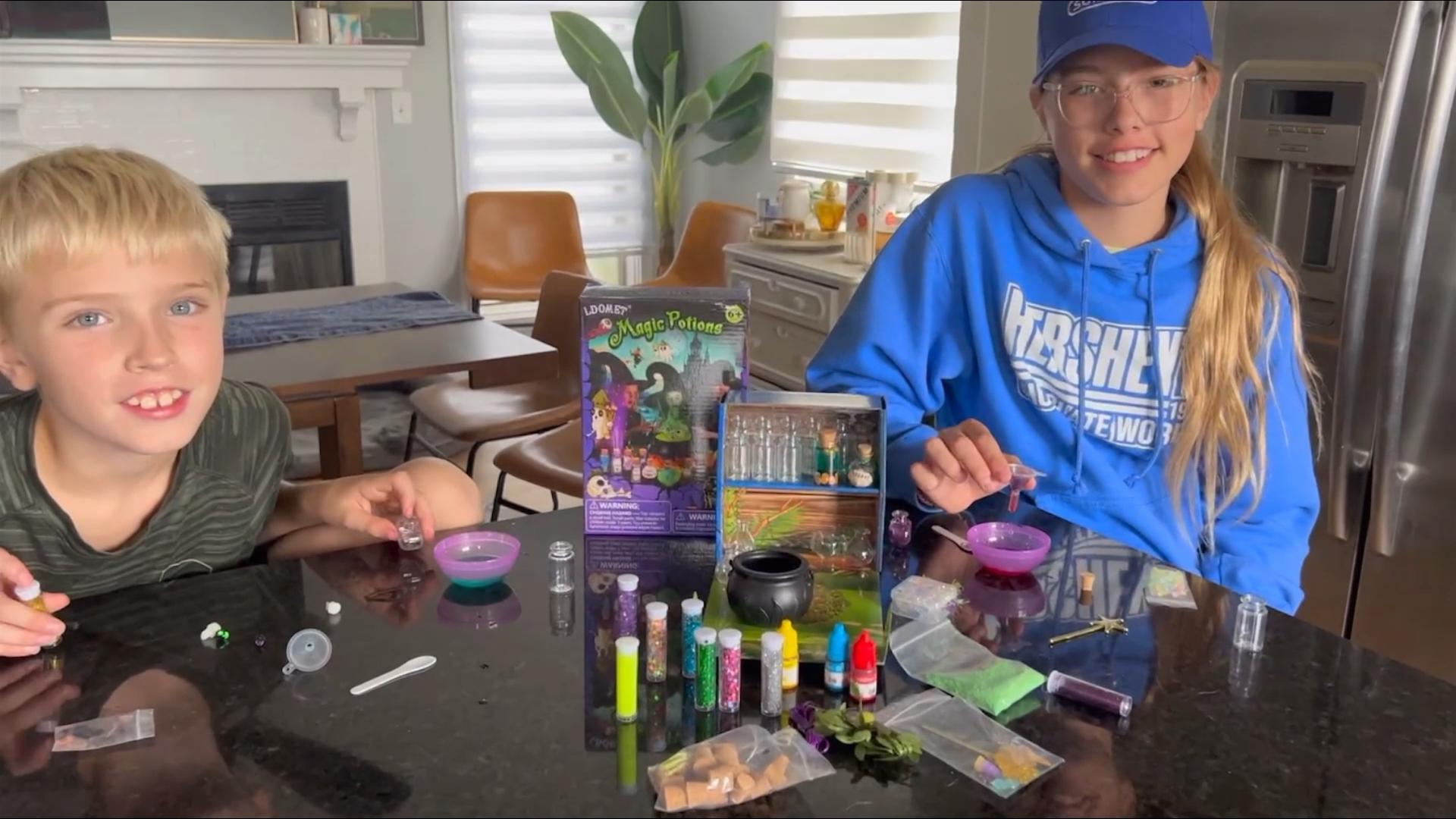 LDomet Science Magic Potions Kit For Kids, 20+ Potion Experiments Making Fairy Magic Potions Craft Kit For Age 8 12 Creative Educational Birthday Christmas Gift - View #11