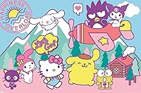 Vista 1 de Trends International Hello Kitty and Friends - Póster de pared con sobrecarga de felicidad, dormitorio