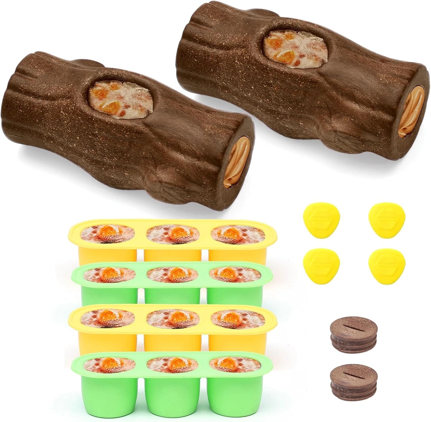 2-Pack Interactive Indestructible Dog Toys for Aggressive Chewers 2-Pack Interactive Indestructible Dog Toys for Aggressive Chewers