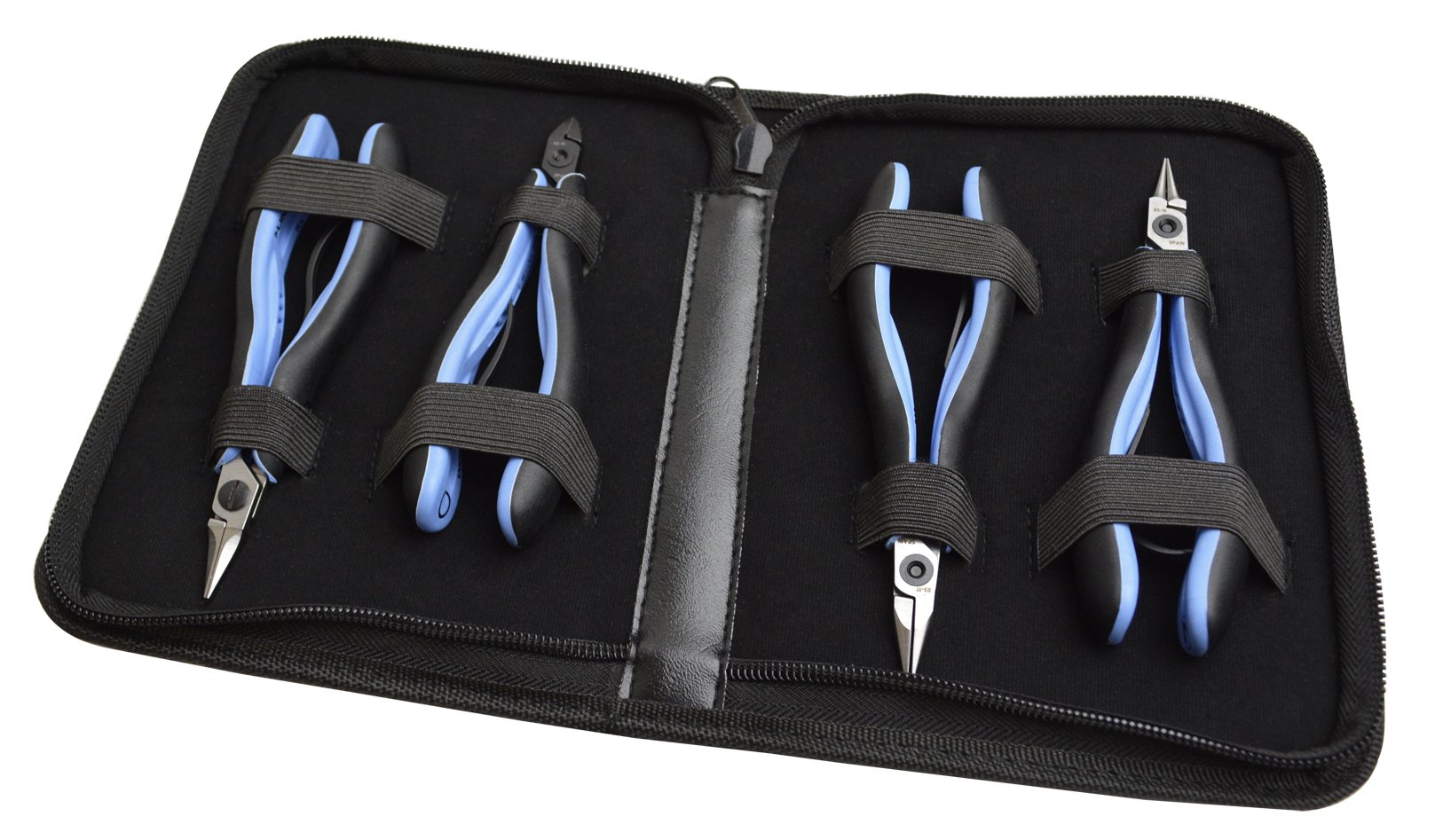 4-Piece Lindstrom RX Professional Plier Kit w/ RX7490, RX7590, RX7893 RX8141 Pliers Jewelry Making Tools