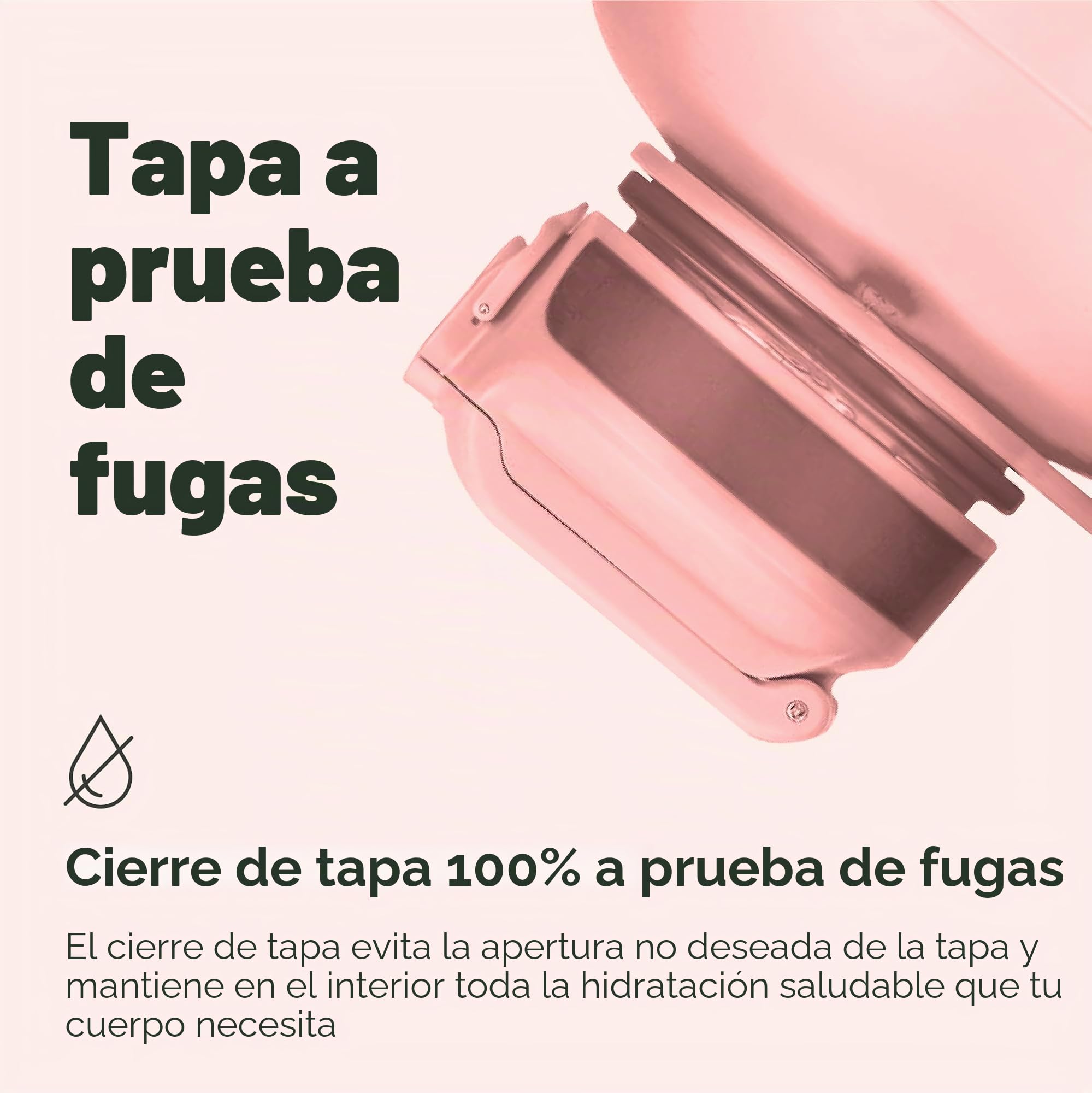 Hydracy Botella de Agua con Funda de Almacenamiento - 2.3 L Botella de Agua Grande con Marcas de Tiempo, sin BPA - Botella de Agua Deportiva Antifugas con Pajita