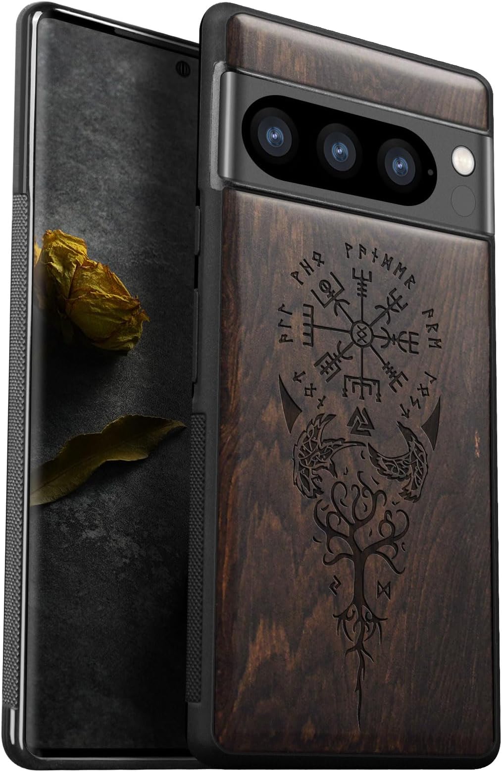 DAYJOY Metal Bumper Frame Case Compatible with Google Pixel