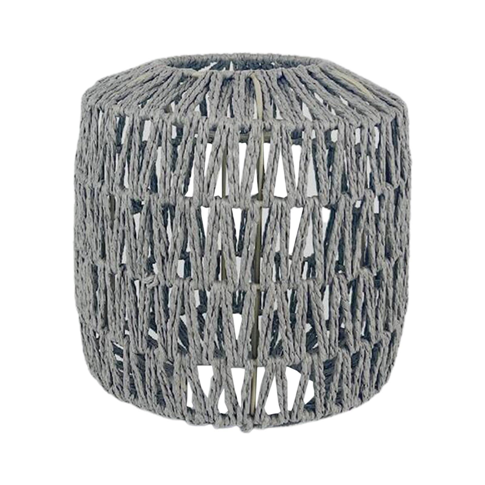 Enakshi® Chandelier Cover Handwoven Rattan for Dining Room Ceiling Pendant Light Gray B|Home & Garden | Lamps, Lighting & Ceiling Fans | Lamp Shades-image-10