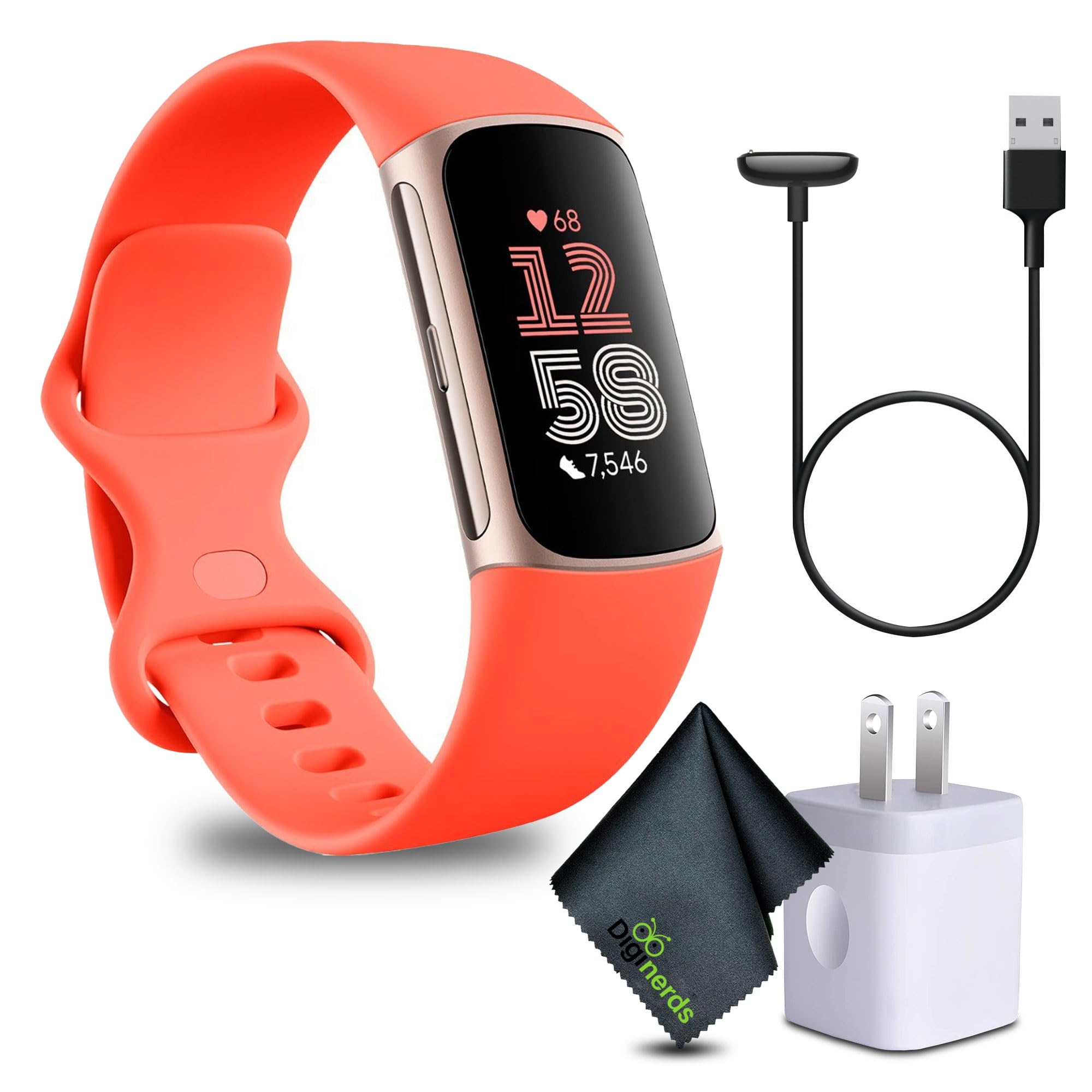 Amazon.com: Fitbit Charge 6 Fitness Tracker Smartwatch with Heart