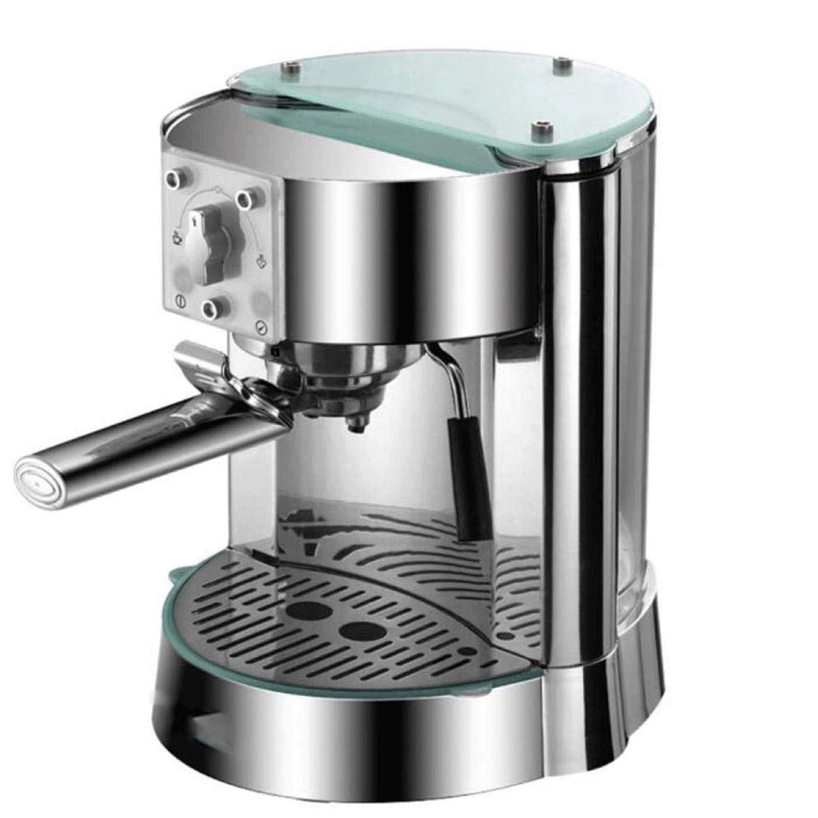 Cafetera con vaporizador de leche, bomba
