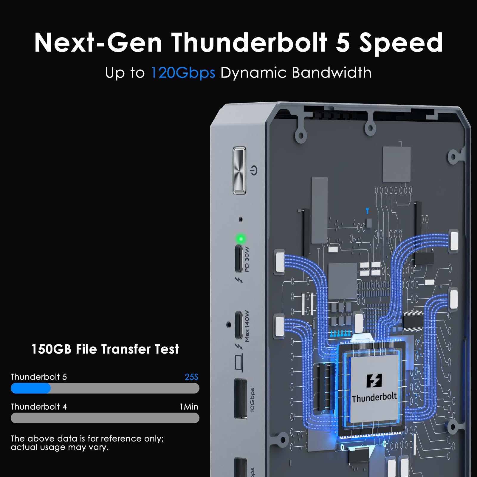 Amazon.co.jp: WAVLINK Thunderbolt 5 ドッキングステーション 12-in-1