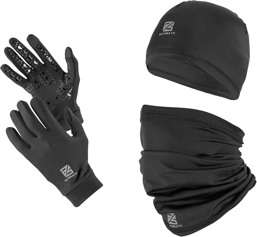 as ULTIMATE Winter Set fr Fussball und Sport -Erwachsene & Kinder - Mtze,  Schlauchschal & Handschuhe - Beanie, Neckwarmer & Gloves (S 9-12 Jahre) :  Amazon.de: Fashion