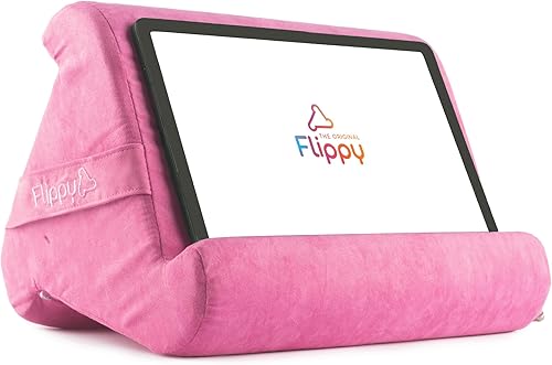 Flippy Soporte de almohada original para tableta y soporte para iPad, regalo para amantes de los libros y lectores, soporte multiángulo con