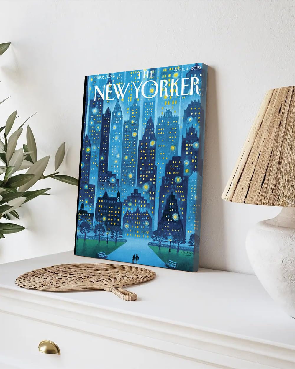 GADGETS WRAP Canvas Gallery Wrap Framed for Home Office Studio Living Room Decoration (9x11inch) - Stellar Night