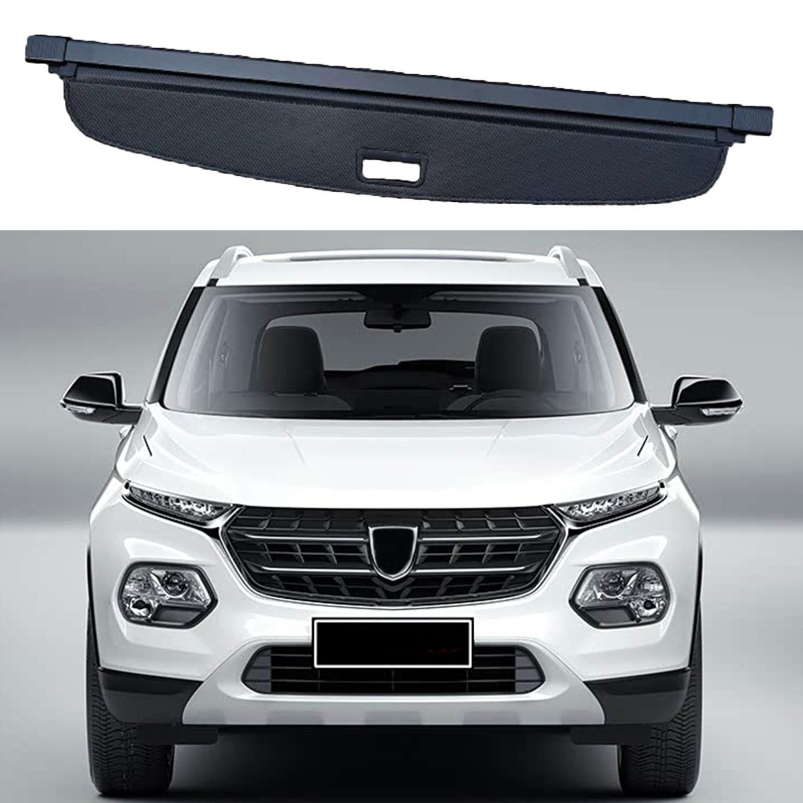 SXLGDW Car Retractable Rear Trunk Parcel Shelf,Compatible with Baojun 510 2017-2019,Car parts