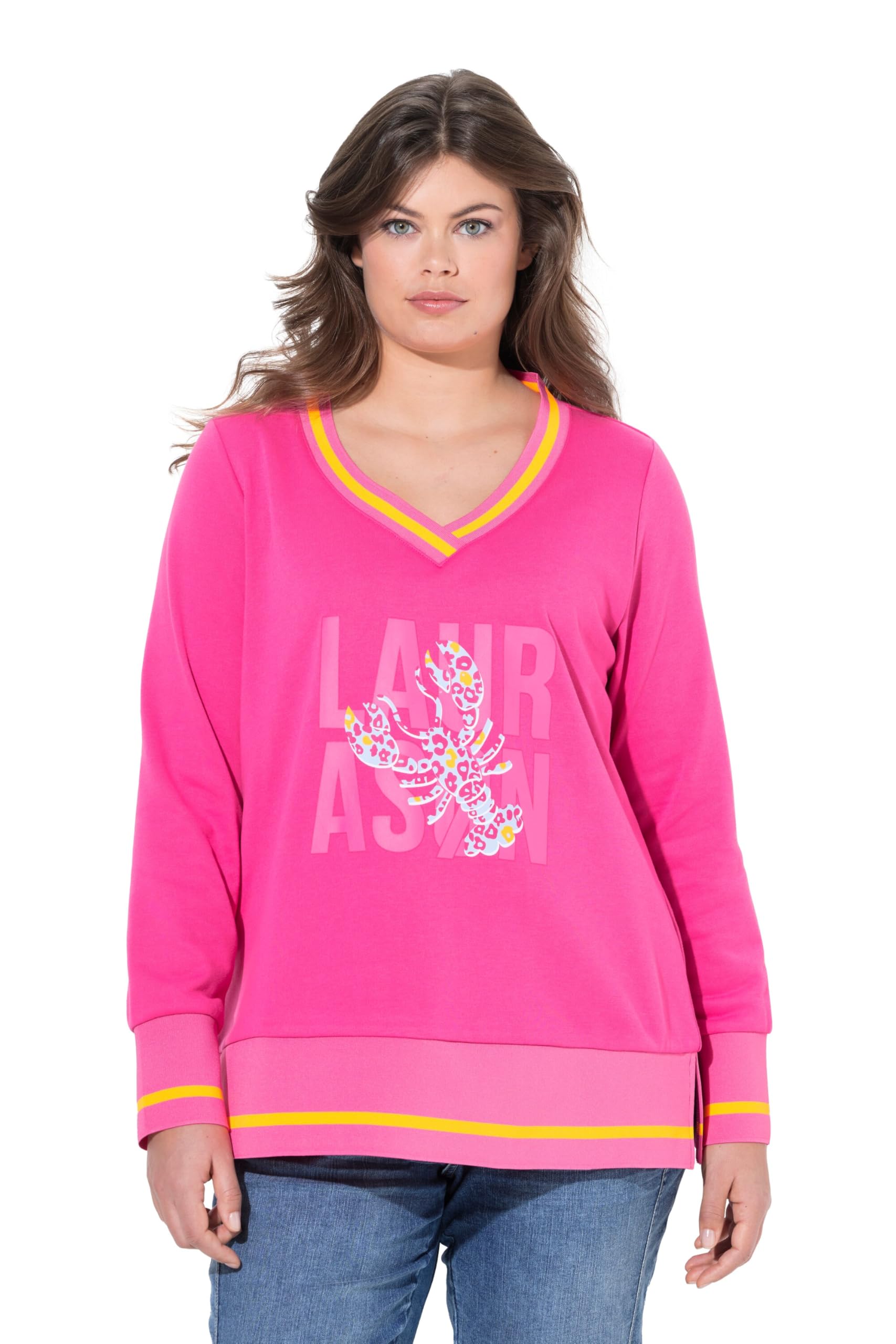 Laurasøn Sweatshirt, V-Ausschnitt, Langarm 837259