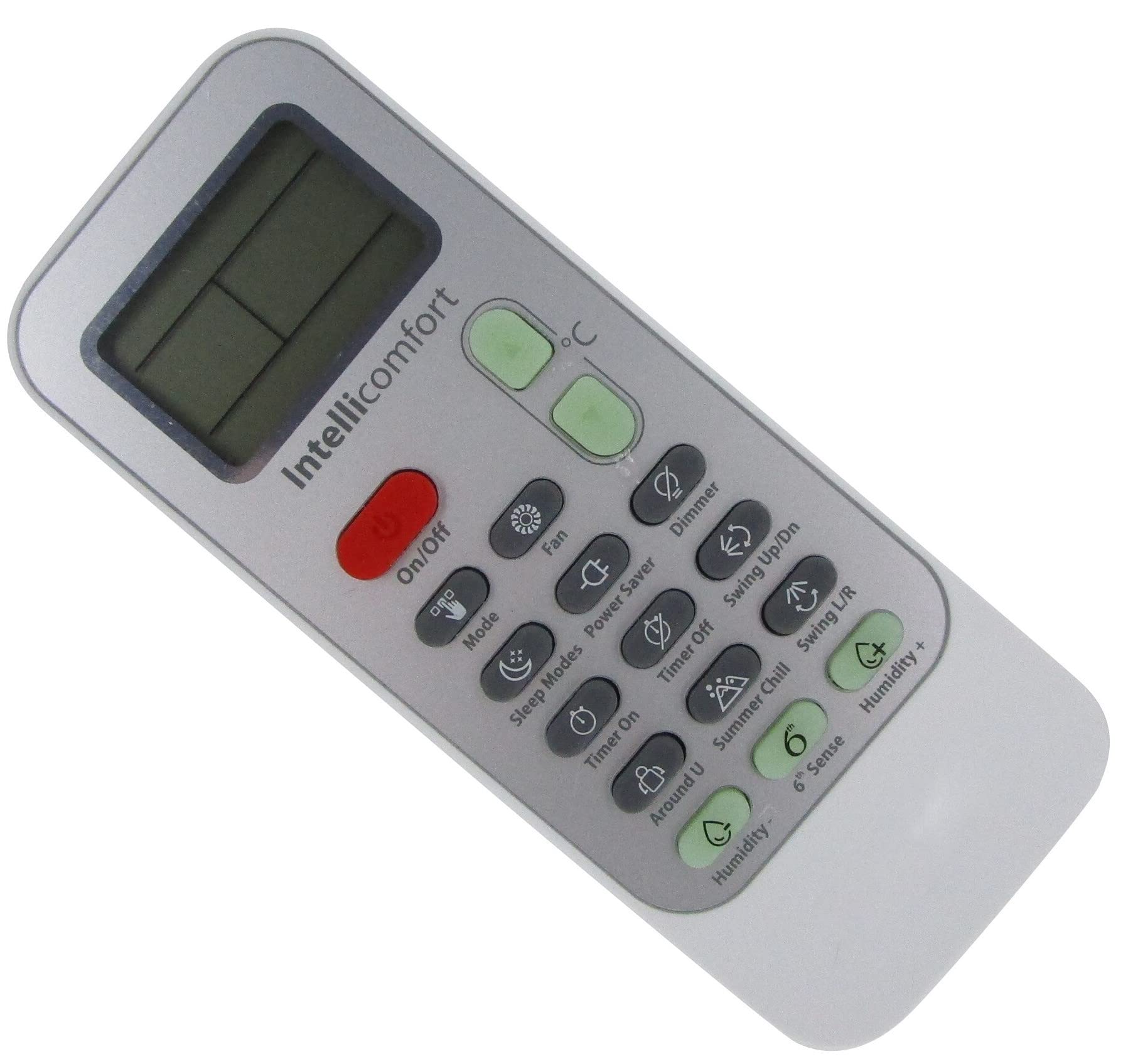 Ehop DG11J1-53 Compatible AC Remote for Whirlpool AC intellicomfort 6th Sense 129A