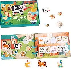 Livro ocupado pré-escolar para crianças pequenas, Livro ocupado para crianças | atividades infantis para bebês, livro infantil silencioso ocupado, atividades aprendizagem do jardim infância para meninos e meninas acima 3 anos Uwariloy