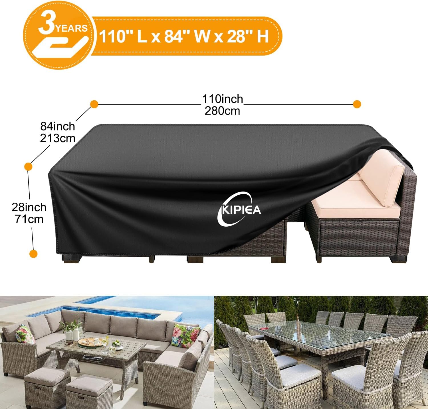 Durable Waterproof Patio Furniture Covers for Year-Round Protection