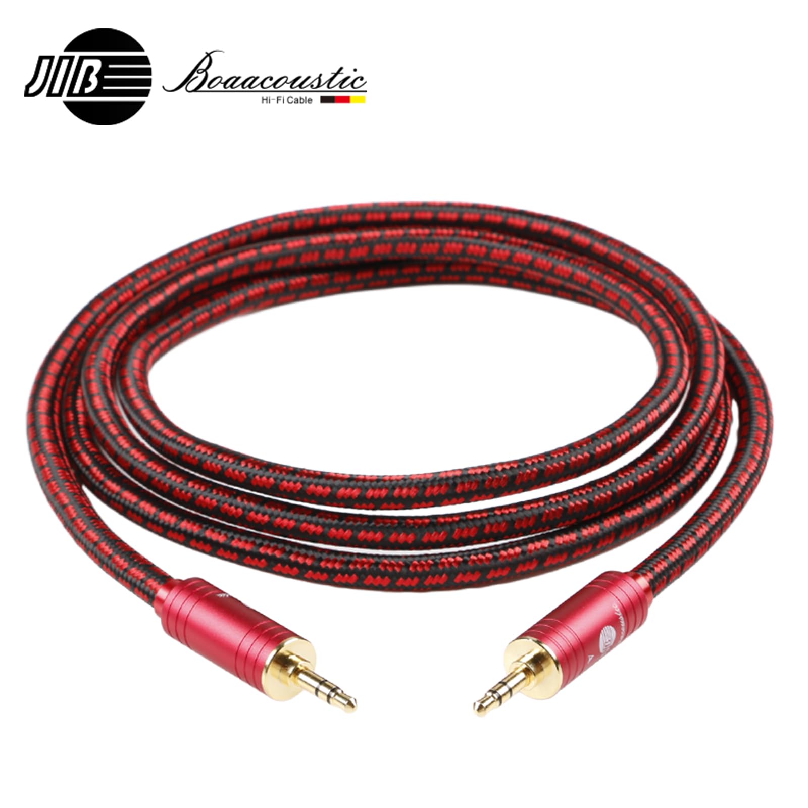 BOAACOUSTIC JIB High End kabel Aux, kabel audio 3,5 mm kabel jack, 3,5 mm jack na jack AUX kabel stereo 3 metry