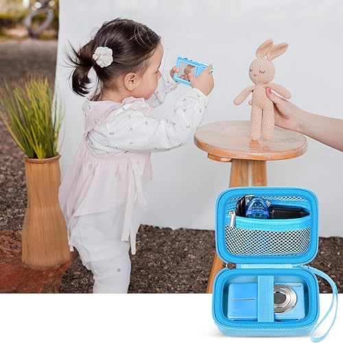 Miniatura 7 de Funda para cámara digital compatible con VAHOIALD FHD 1080P para CAMKORY Digital Point and Shootpara KODAK PIXPRO FZ45-BK 16MP Vloggingpara