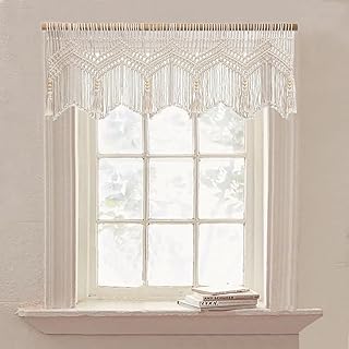 Macrame Doorway Curtains Wall Hanging Window Curtain Panels Closet Room ...