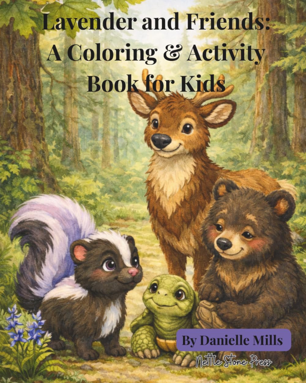 Lavender and Friends Coloring & Activity Book for Kids (Lavender the Skunk and Friends)