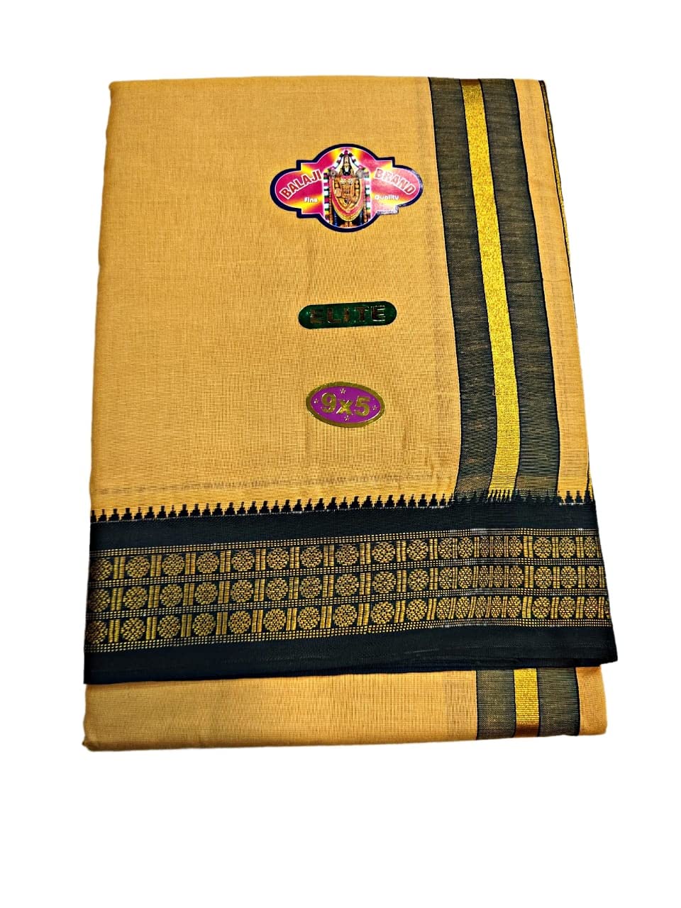Rajan Cotton Dhothie Chandan color 9×5-picture-14