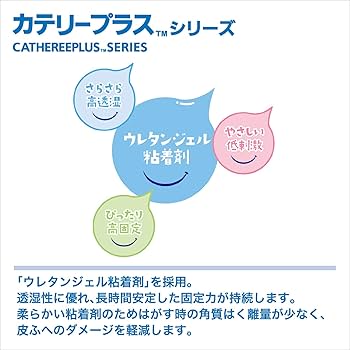 Amazon.co.jp: ニチバン 高透湿性フィルムドレッシング カテリープラス