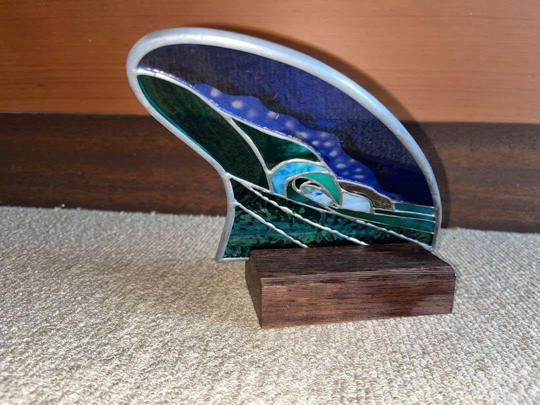 サーフボードフィン オブジェ ドナルドタカヤマサーフボードオブジェ