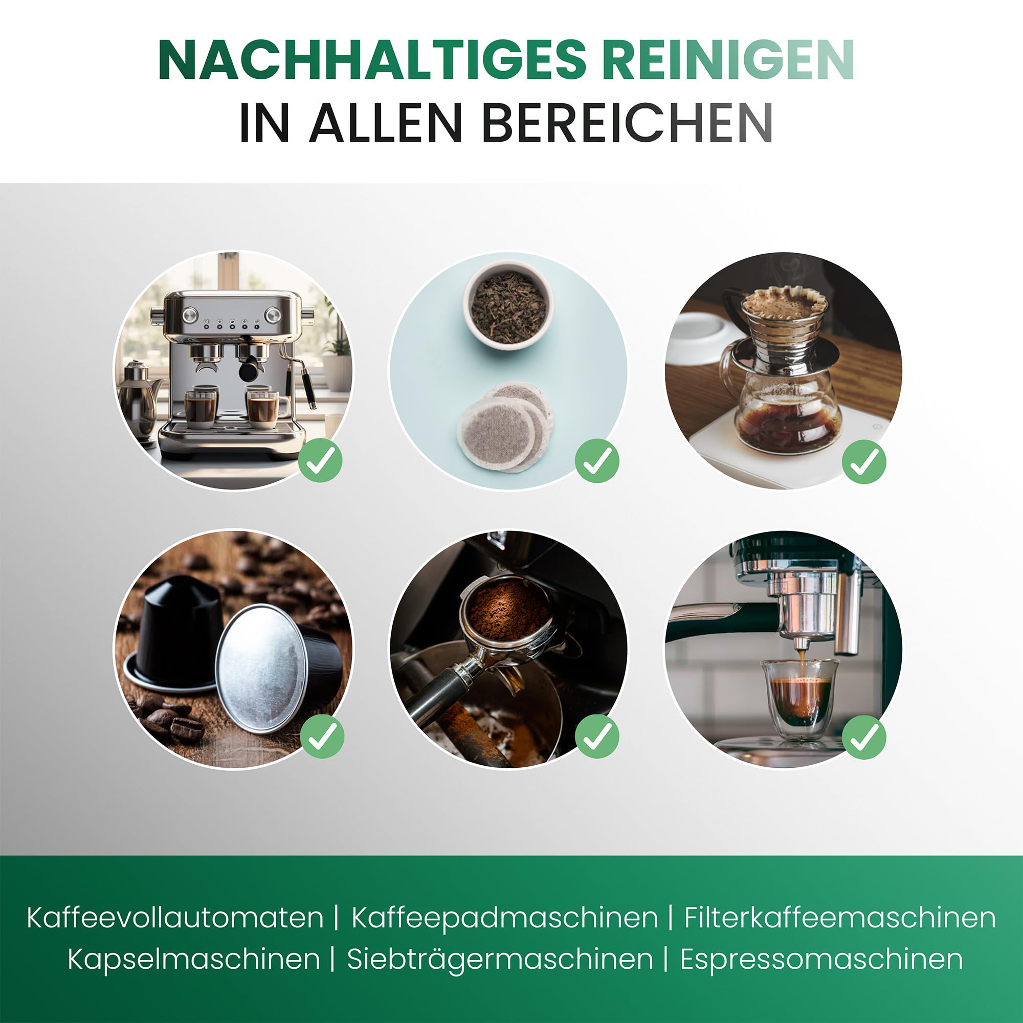 BiOHY Descalcificador de cafetera (6 botellas de 1 litro) + Dosificador | Ideal para descalcificar todas las cafeteras y máquinas de espresso | Apto para todas las marcas conocidas (Kaffee Entkalker)