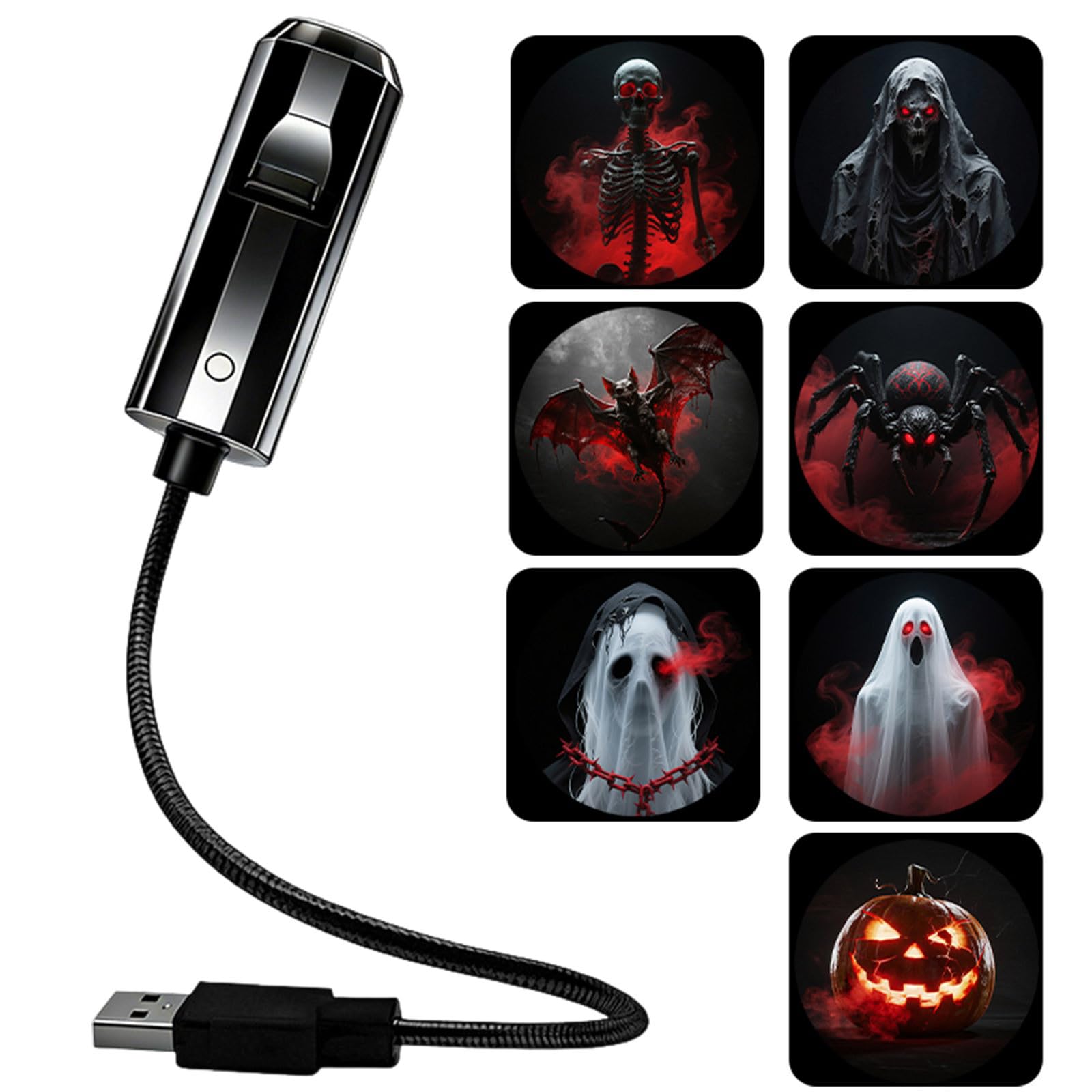 Christmas Projector Indoor, Plug and Play Christmas Projector (D)