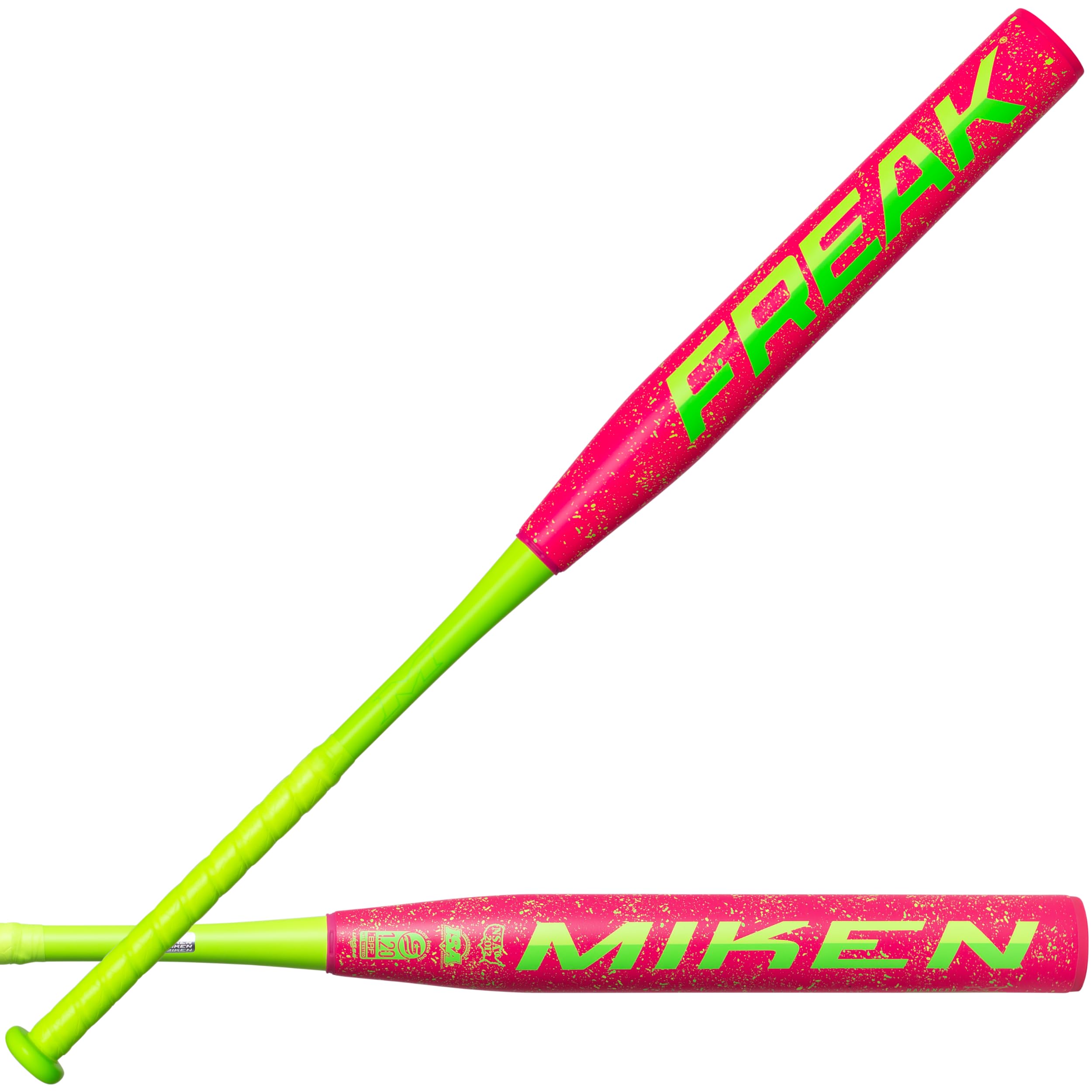 Amazon.com : Miken | Freak Splatter Slowpitch Softball Bat | USSSA