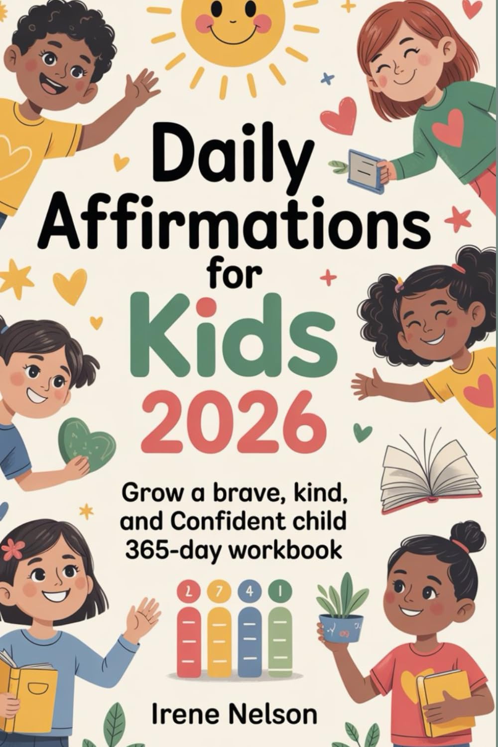 Daily Affirmations for Kids 2026: Grow a brave, kind, and Confident child 365-day workbook