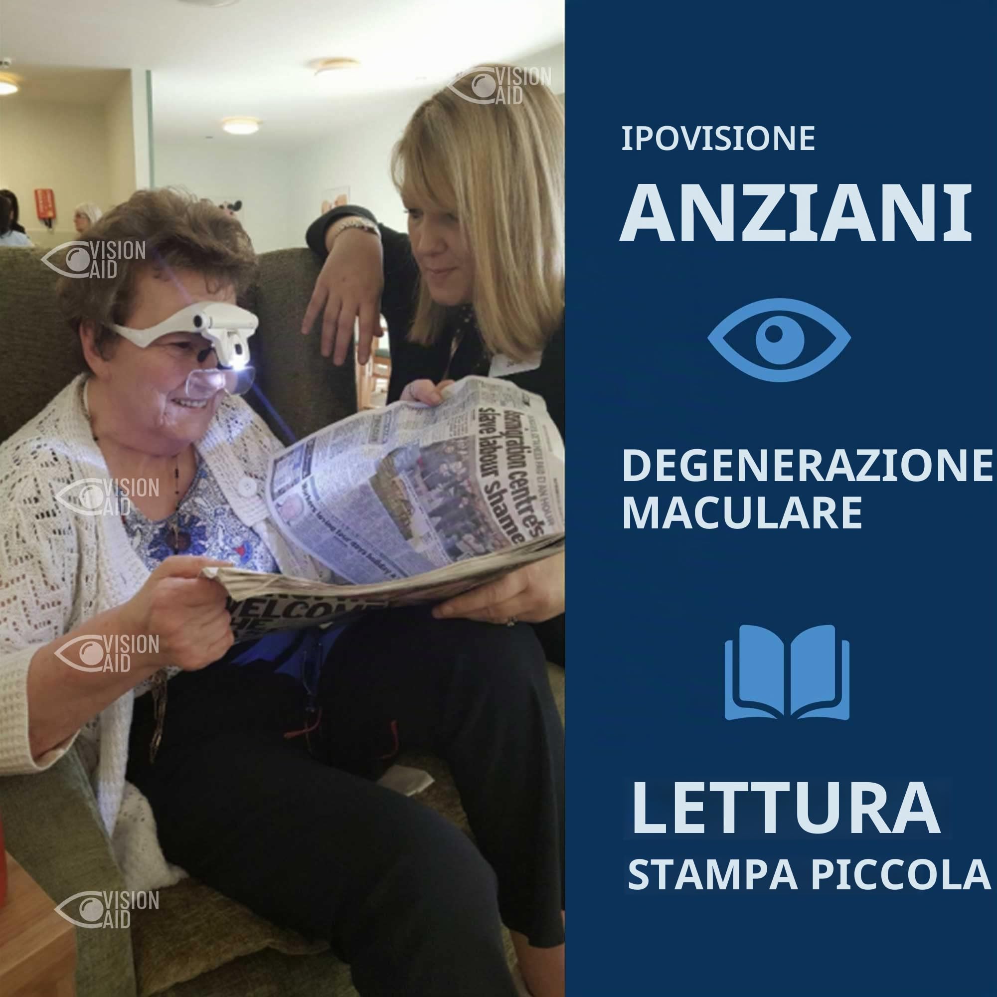VISION AID Lenti d'Ingrandimento con Luce LED 5 Lenti Archetto Custodia Lente d'ingrandimento illuminata a mani libere per artigianato hobby Ricamo Pittura Miniatura Modellismo lavori di precisione