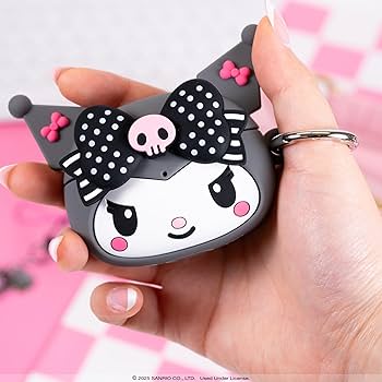 Airpods Pro2 用ケース　CASETIFY KUROMI Sanrio Characters Kuromi CASETiFY Kuromi Collectible Earbuds
