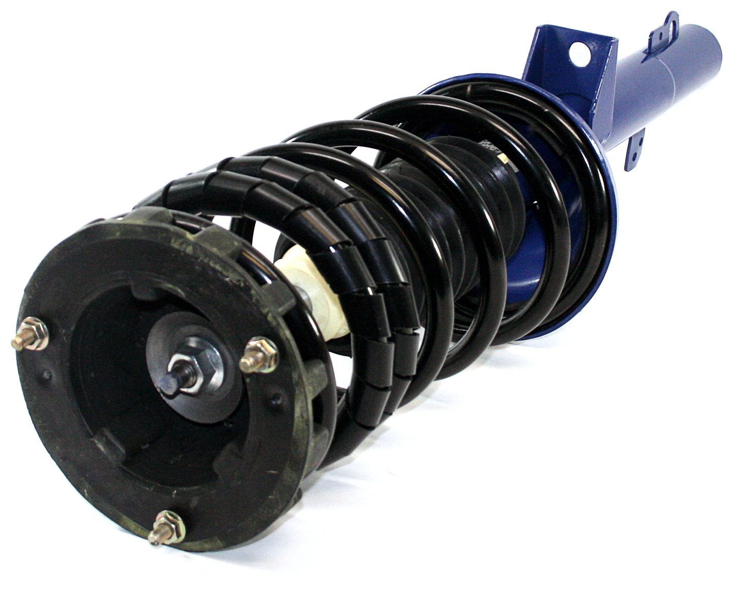 DuraGo 27210201 Rear Left Complete Strut Assembly – High Quality, Chrome Rod, Powder Coated Spring