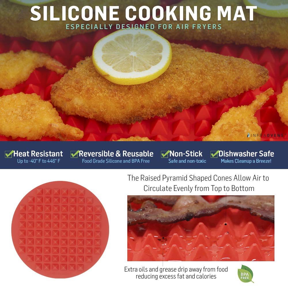 Air Fryer Power Accessories Compatible with Costway, Black and Decker, Bella, Chefman, GoWise