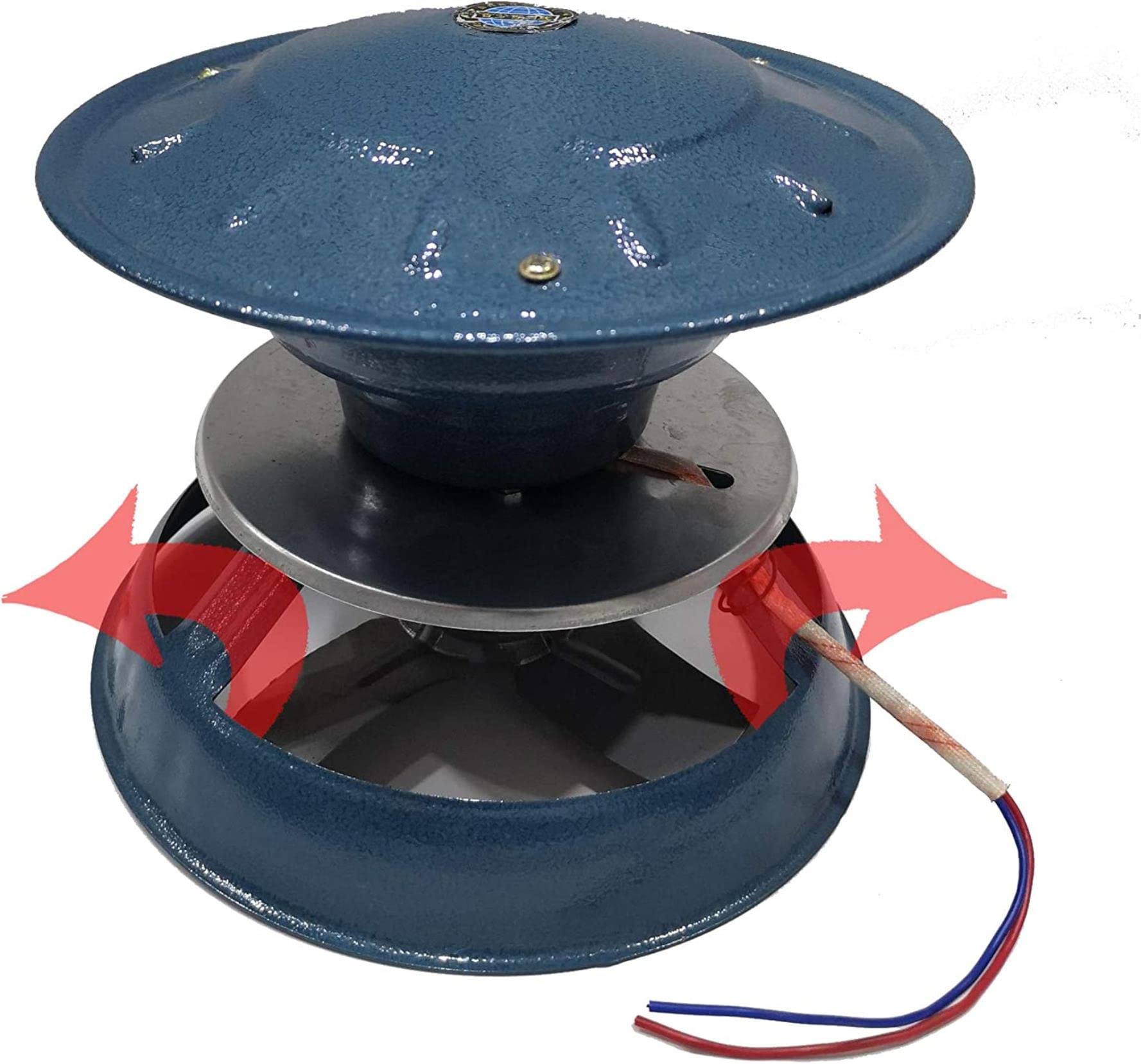 Buy Rooftop Inducer Fans, 100 watts Chimney Smoke Evacuator, for Wood