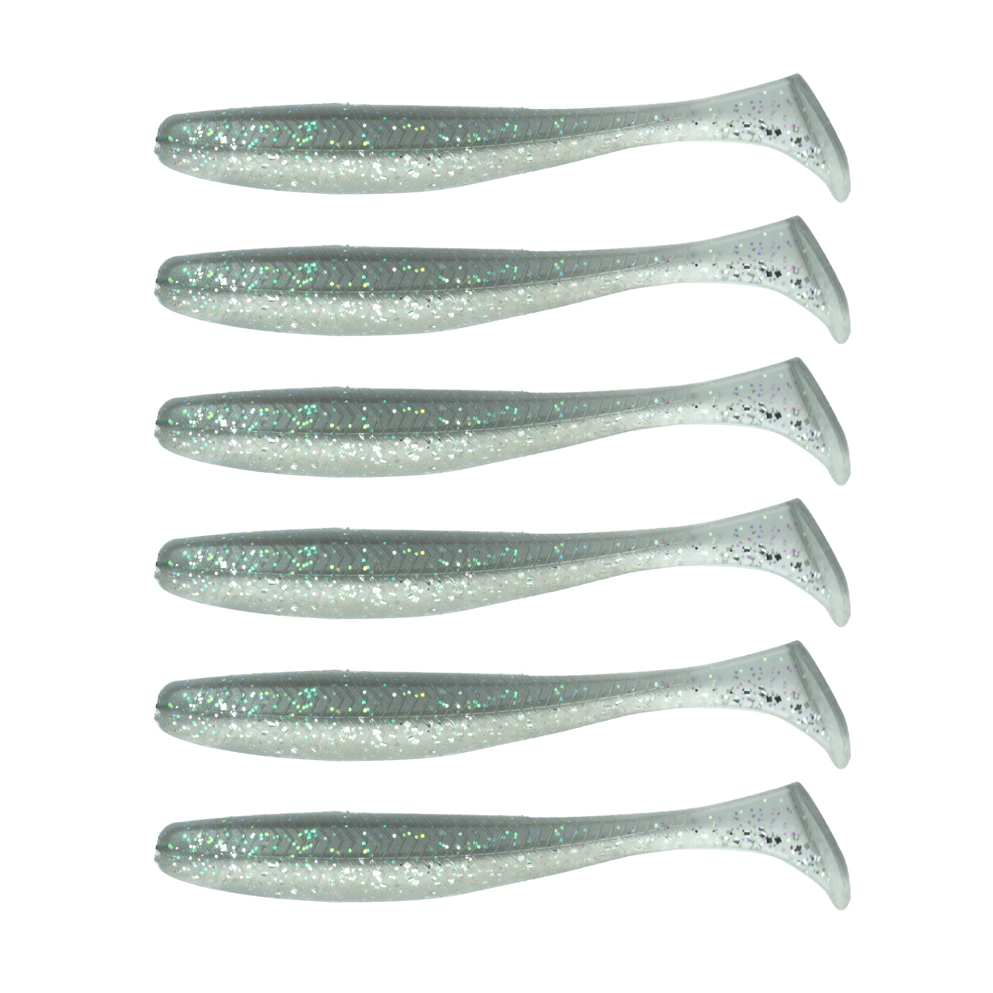 6th Sense – Divine Swimbait Series – Soft Paddle Tail Swimbait – Bass Fishing – 2.7"/3.2"/3.8"/4.4"/5.3" Sizes