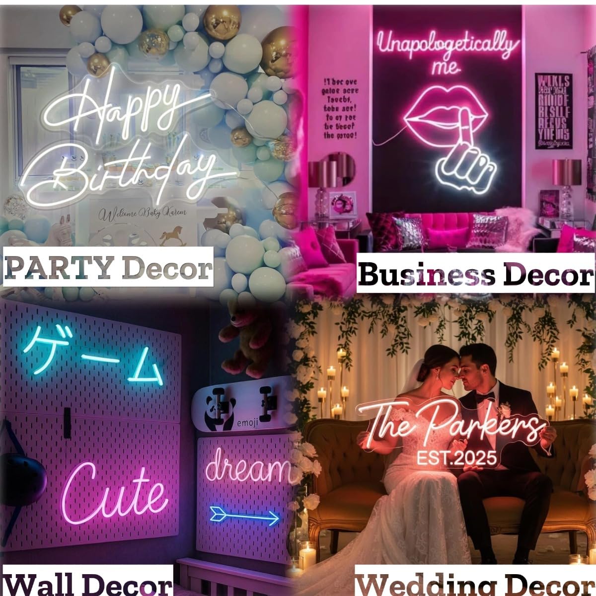 Custom Name Neon Sign Neon Sign Bar Neon Sign Personalized Sign LED Neon Sign Ne