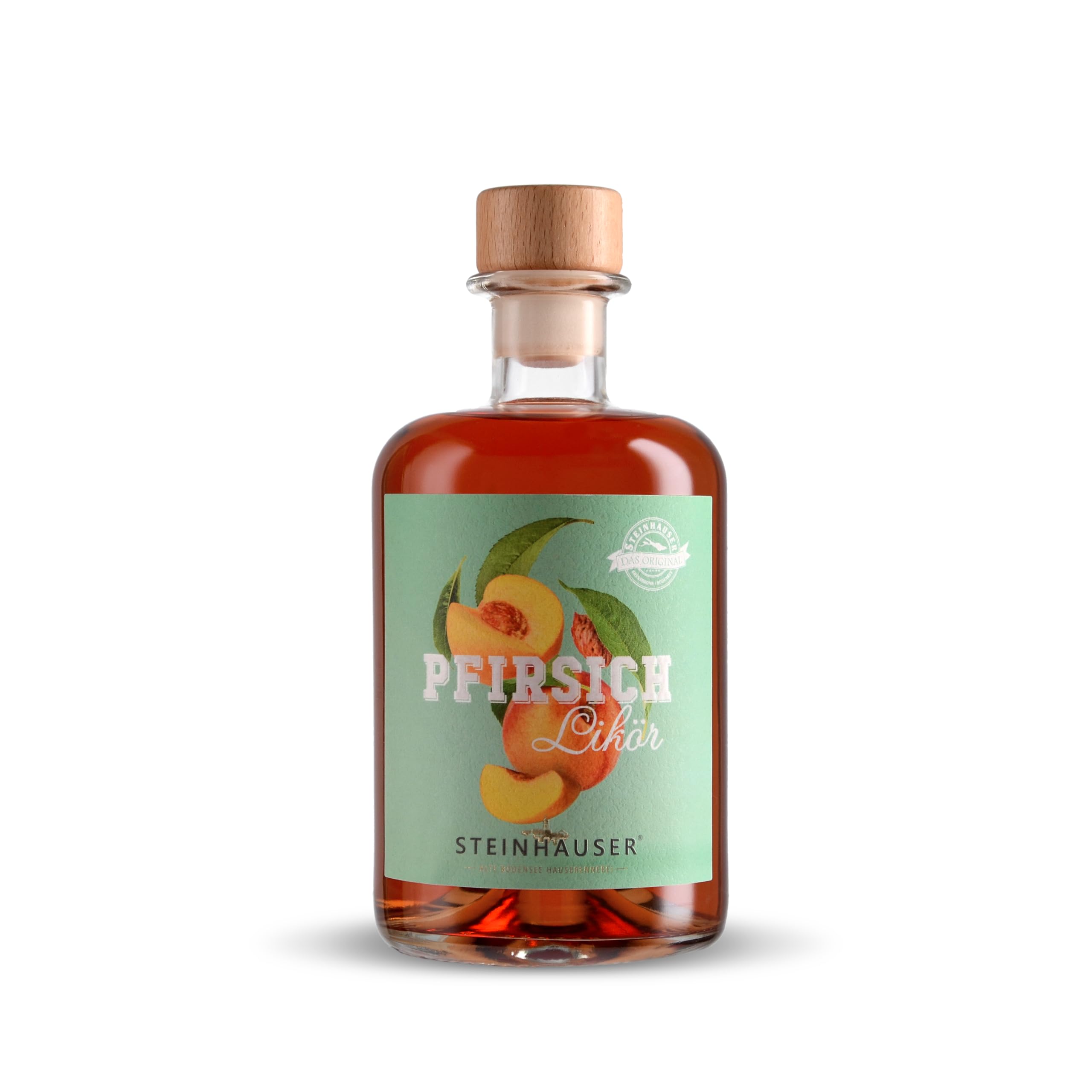 Steinhauser Pfirsich Likör 500ml 22,0% vol. | Sommerklassiker | fein & lieblich im Geschmack