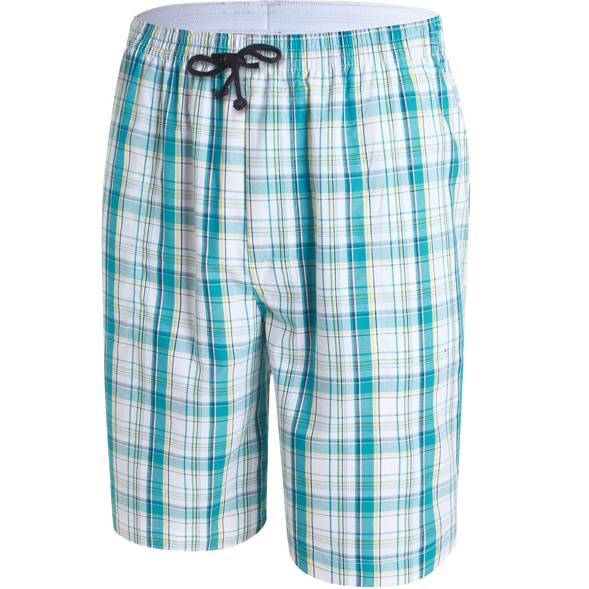 Pantalones Cortos de Pijama Hombre Algodón a Cuadros Pack de 2