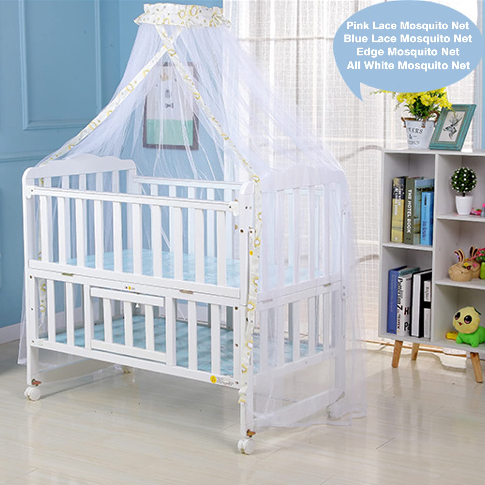 Zanzariera per bambini, a baldacchino, a cupola, a cupola, zanzariera, per culla, zanzariera, per tenere il bambino lontano dalle zanzare