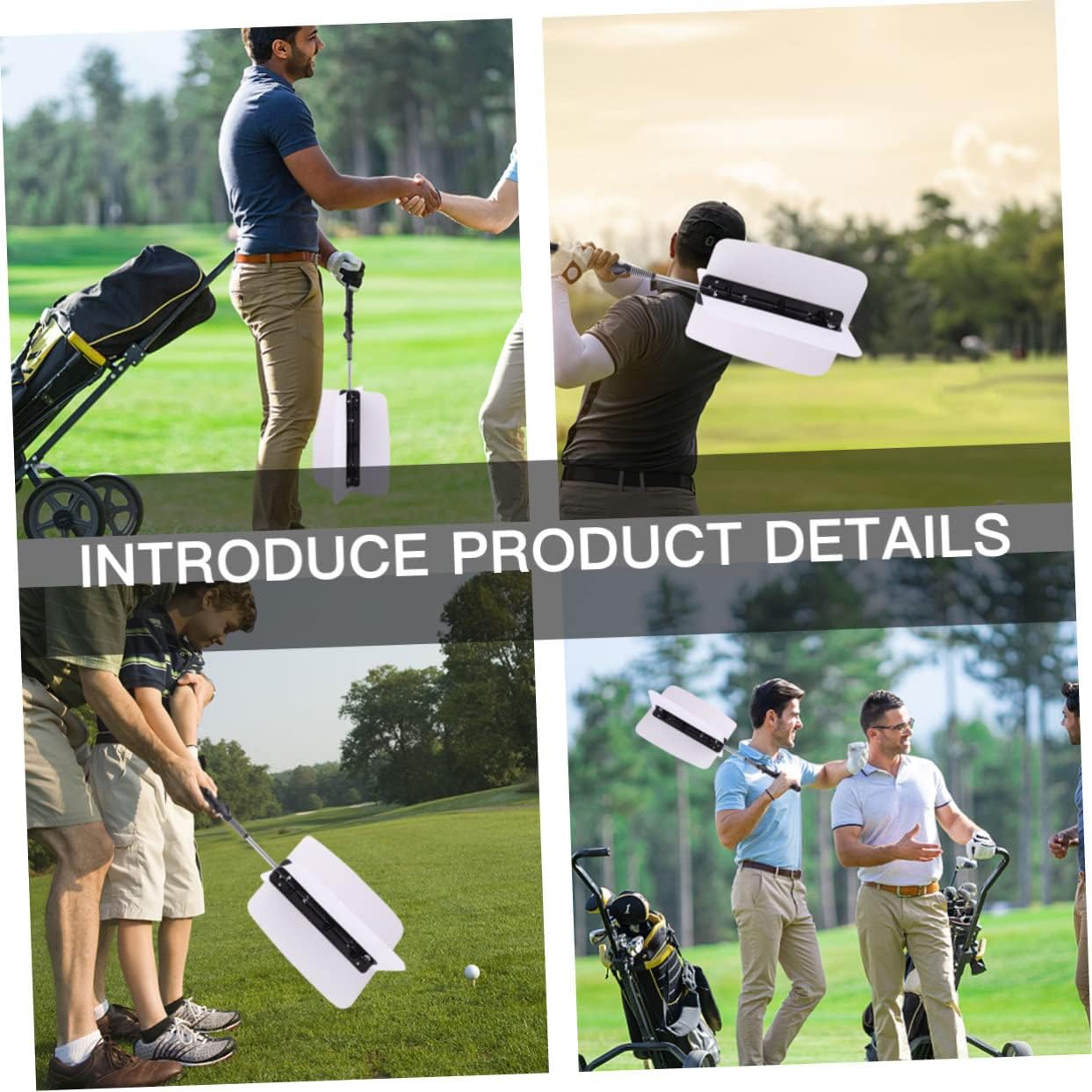 Swing Practice Trainer for Golf Swing Grip Tool for Warm-up Exercise User-Friendly Design Muscle Strengthening Material