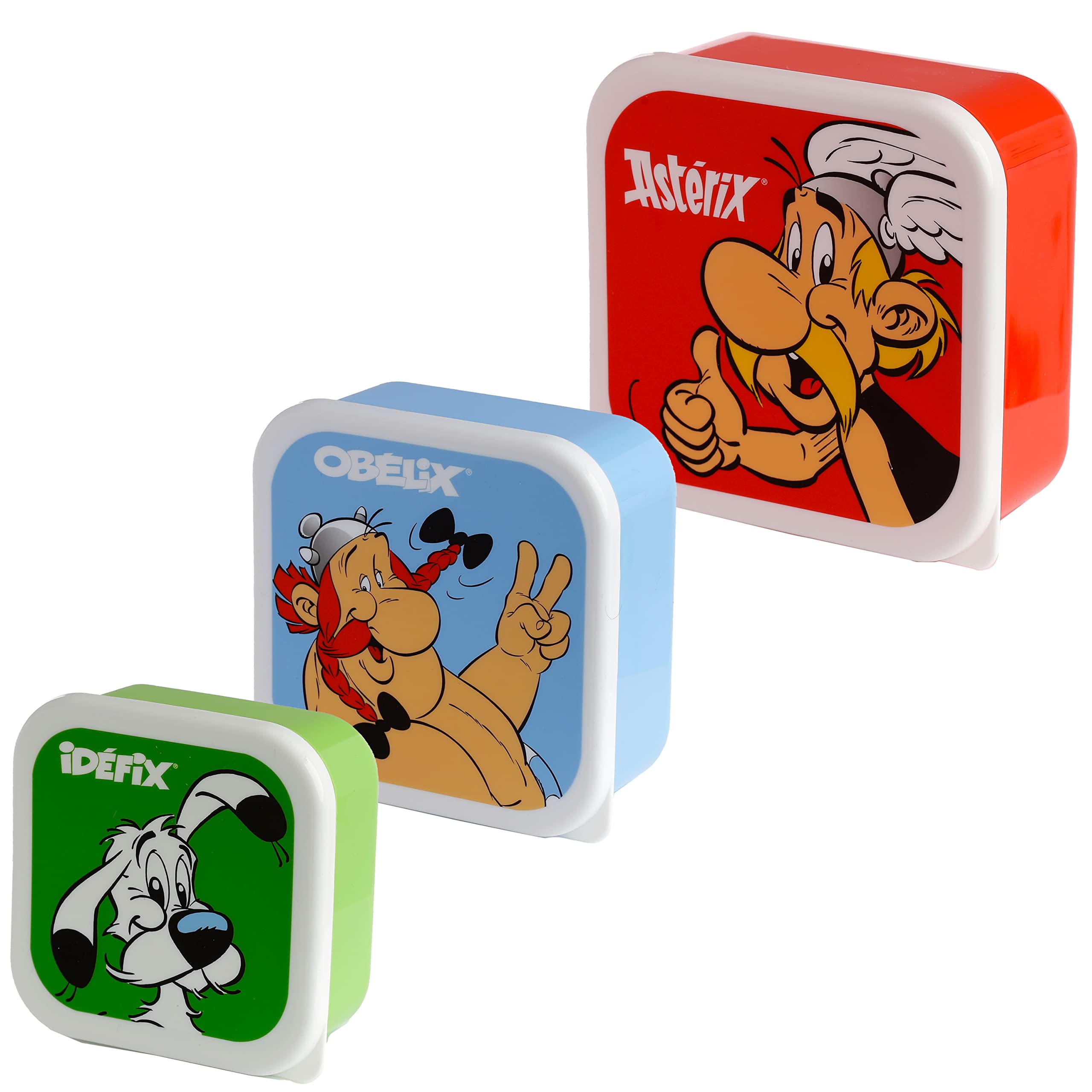 Lot De 3 Napperons De Table Astérix, 42,5 X 27,5 Cm, Multicolores, Occasion